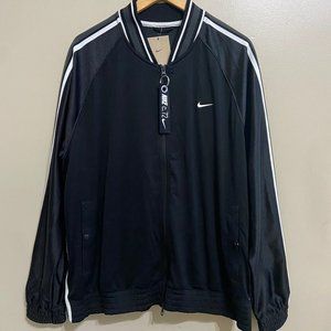 Nike Premium Circa Basketball Jacket Black White DX034-010 Men Size XL NEW